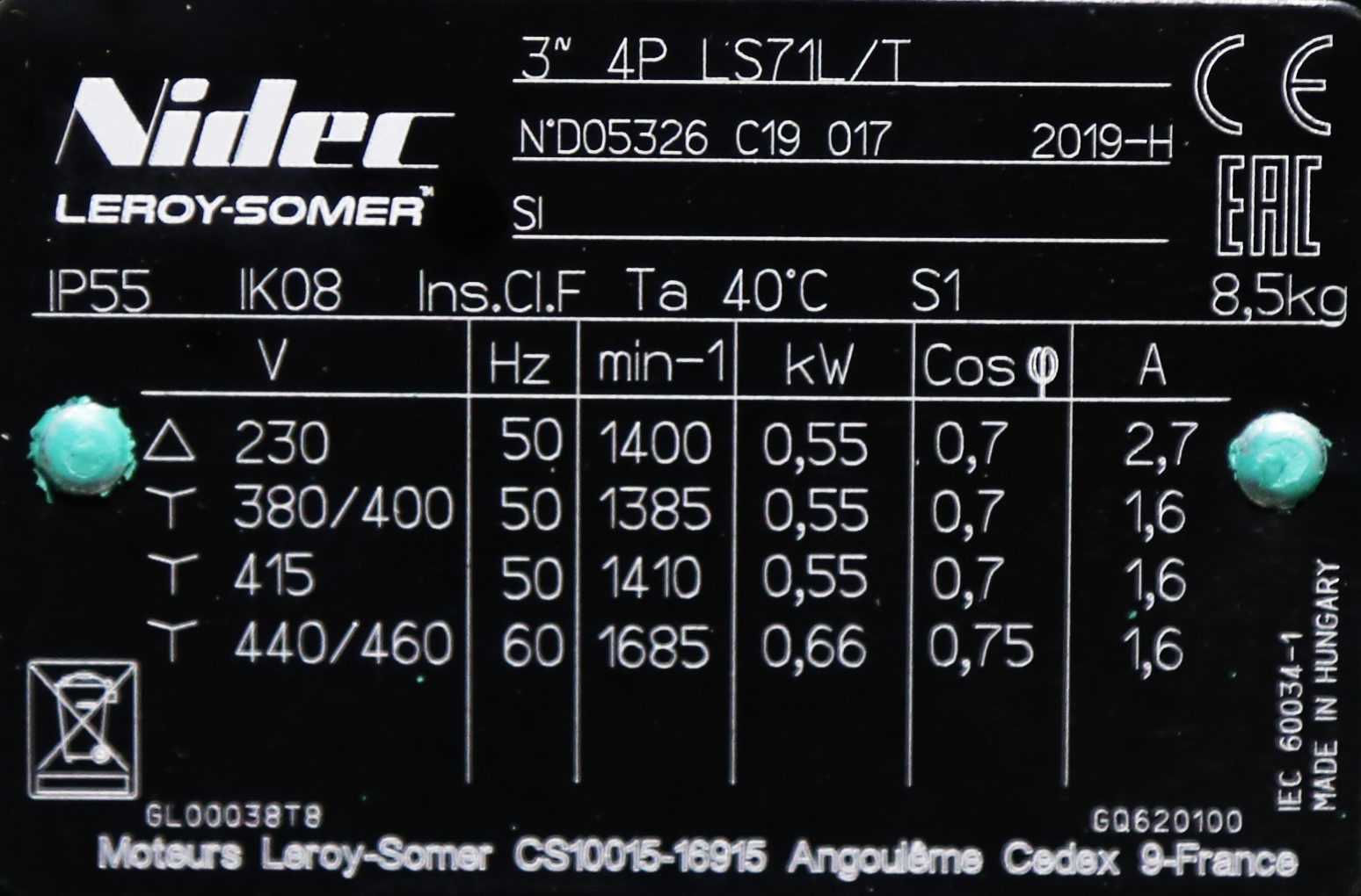 Nidec Leroy Somer - REF-004