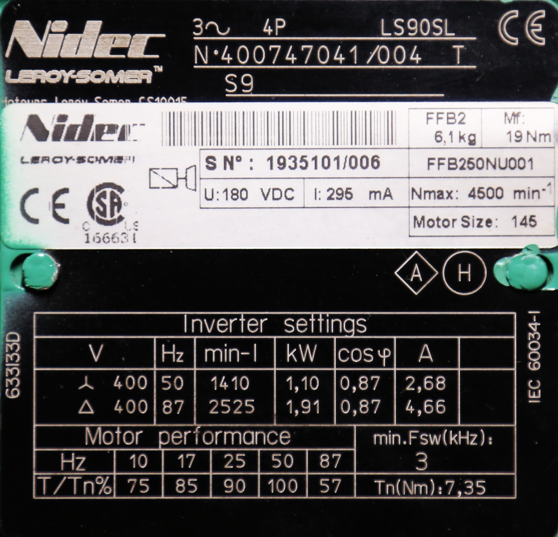 Nidec Leroy Somer - REF-006