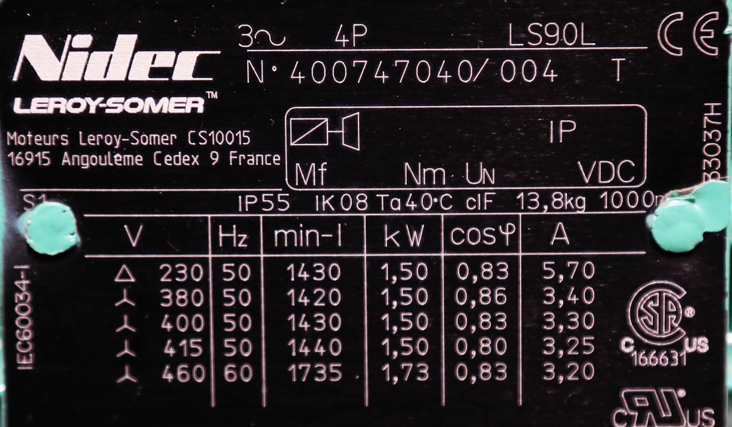 Nidec Leroy Somer - REF-007