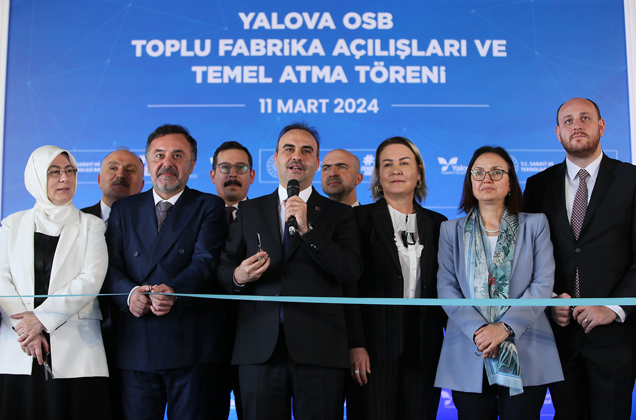 Yalova OSB Toplu Fabrika Açılışları ve Temel Atma Töreni